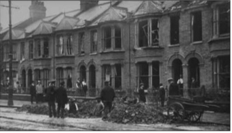 Zeppelin Bomb Damage