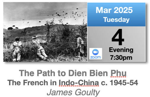 British Modern Military History Society - BMMHS Events 2025