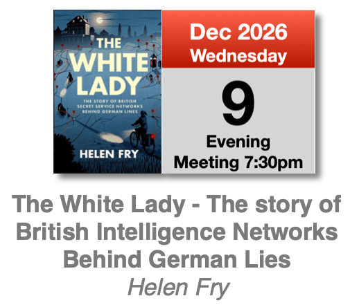 The White Lady - The story of British Intelligence Networks Behind German Lines