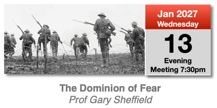 Dominion of Fear Gary Sheffield Jan 2027