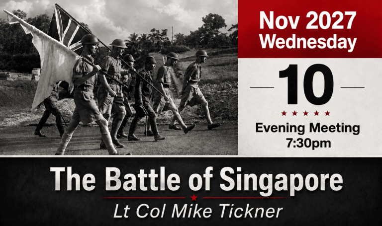 The Battle of Singapore Nov 2027
