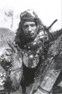 A Russian soldier in camouflage uniform. Typically, ''Ivan'' proved a formidable and hardy opponent (author's collection)
