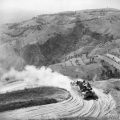 THE BRITISH ARMY IN ITALY 1944 (NA 18392) A Sexton 25pdr self-propelled gun negotiates a hairpin bend on a mountain road near Mondaino during the advance through the Gothic Line, 6 September 1944. Copyright: © IWM. Original Source: http://www.iwm.org.uk/collections/item/object/205204696