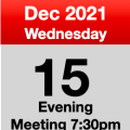 Meeting 15th Dec 2021