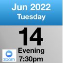 Zoom 14th June 2022